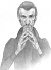 Lord Vetinari. Art by Paul Kidby, used with permission